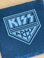 KISS Army 20oz Tumbler with coaster