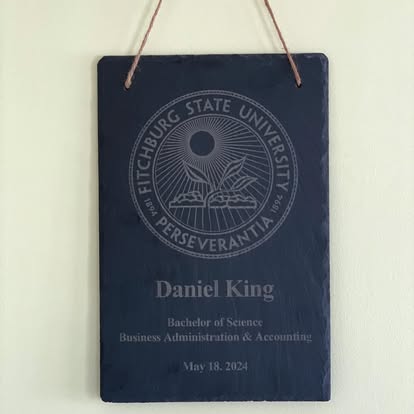 Personalized Slate Sign