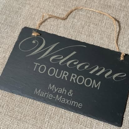 Personalized Slate Sign