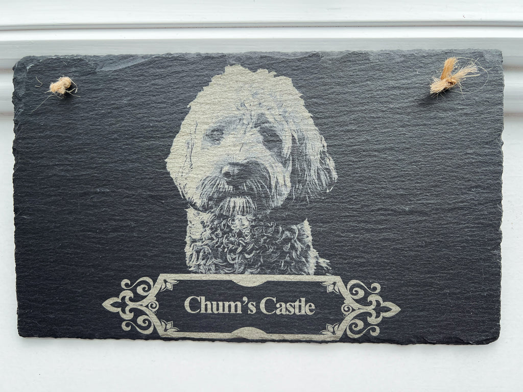 Personalized Slate Sign