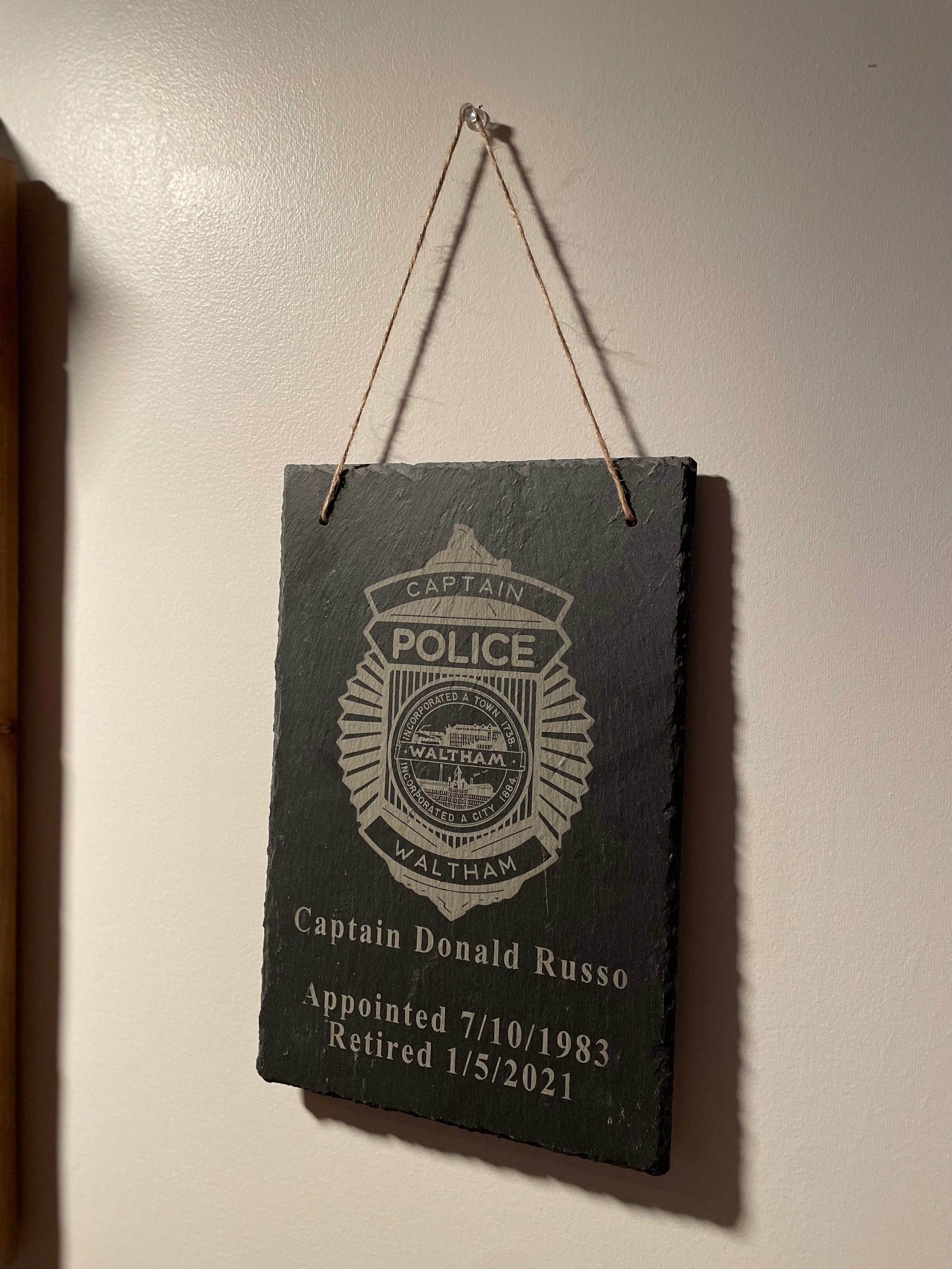 Retirement Slate Sign