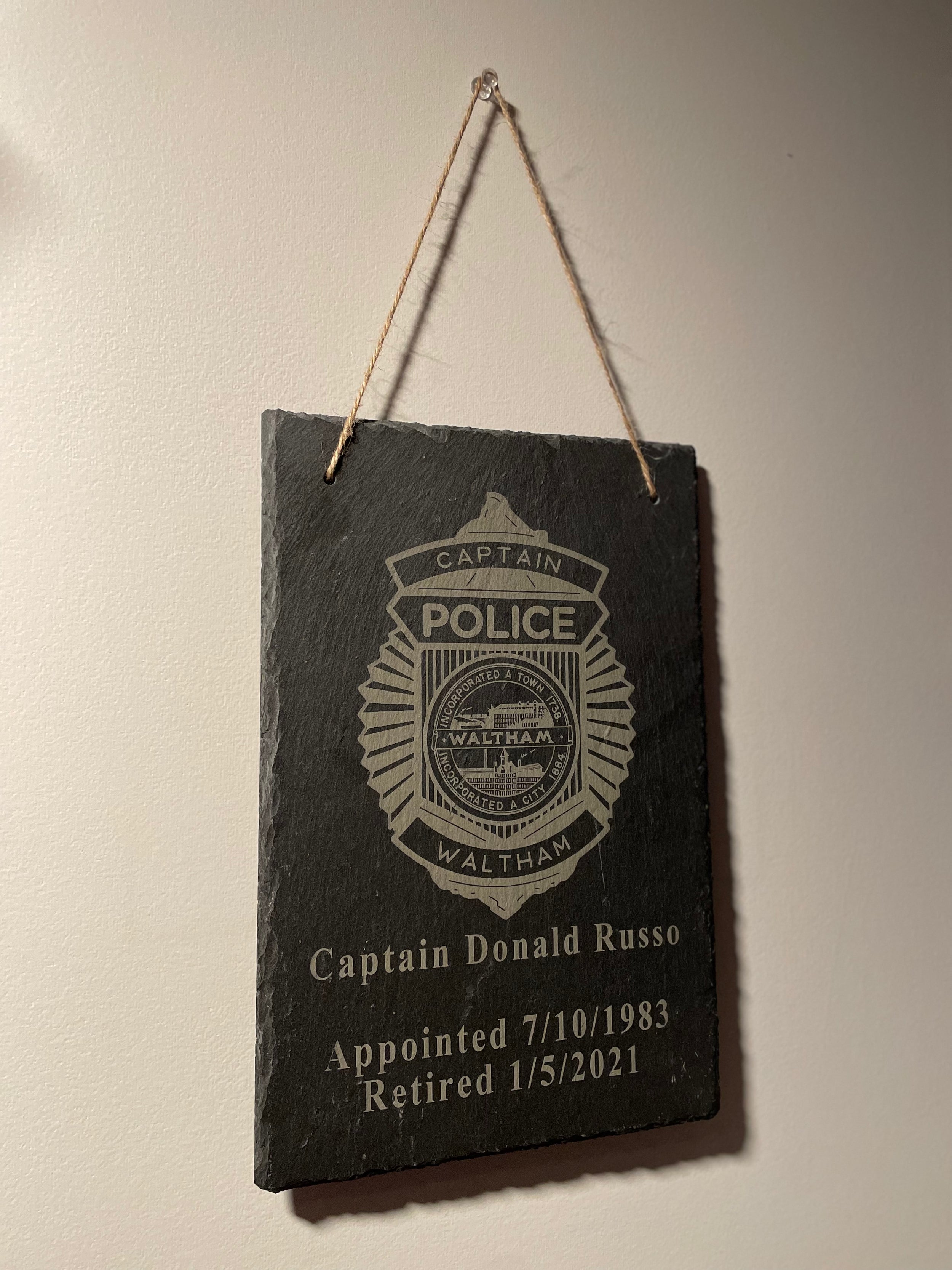 Retirement Slate Sign