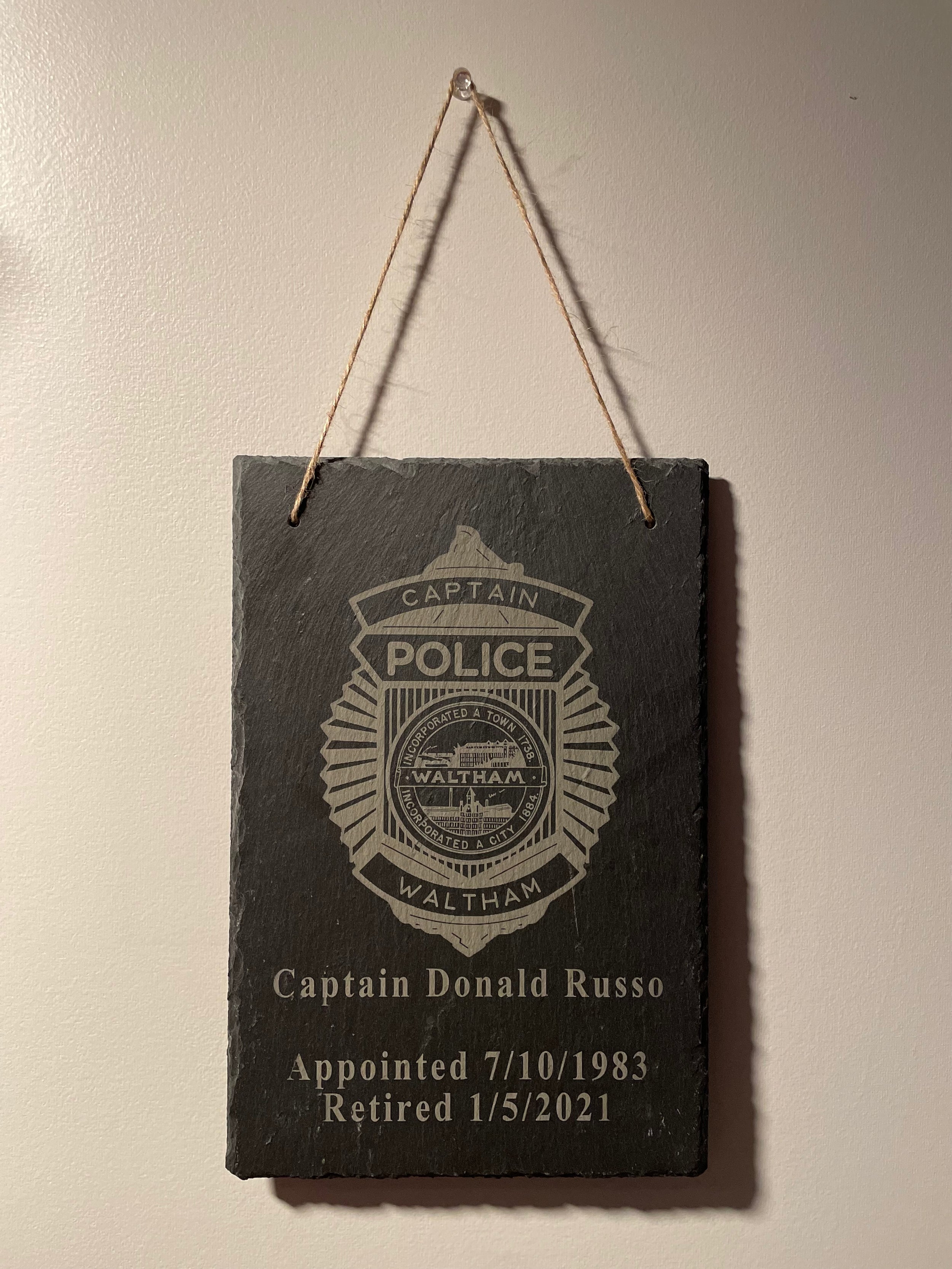Retirement Slate Sign