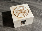 Customized Wooden Box for Slate Coasters