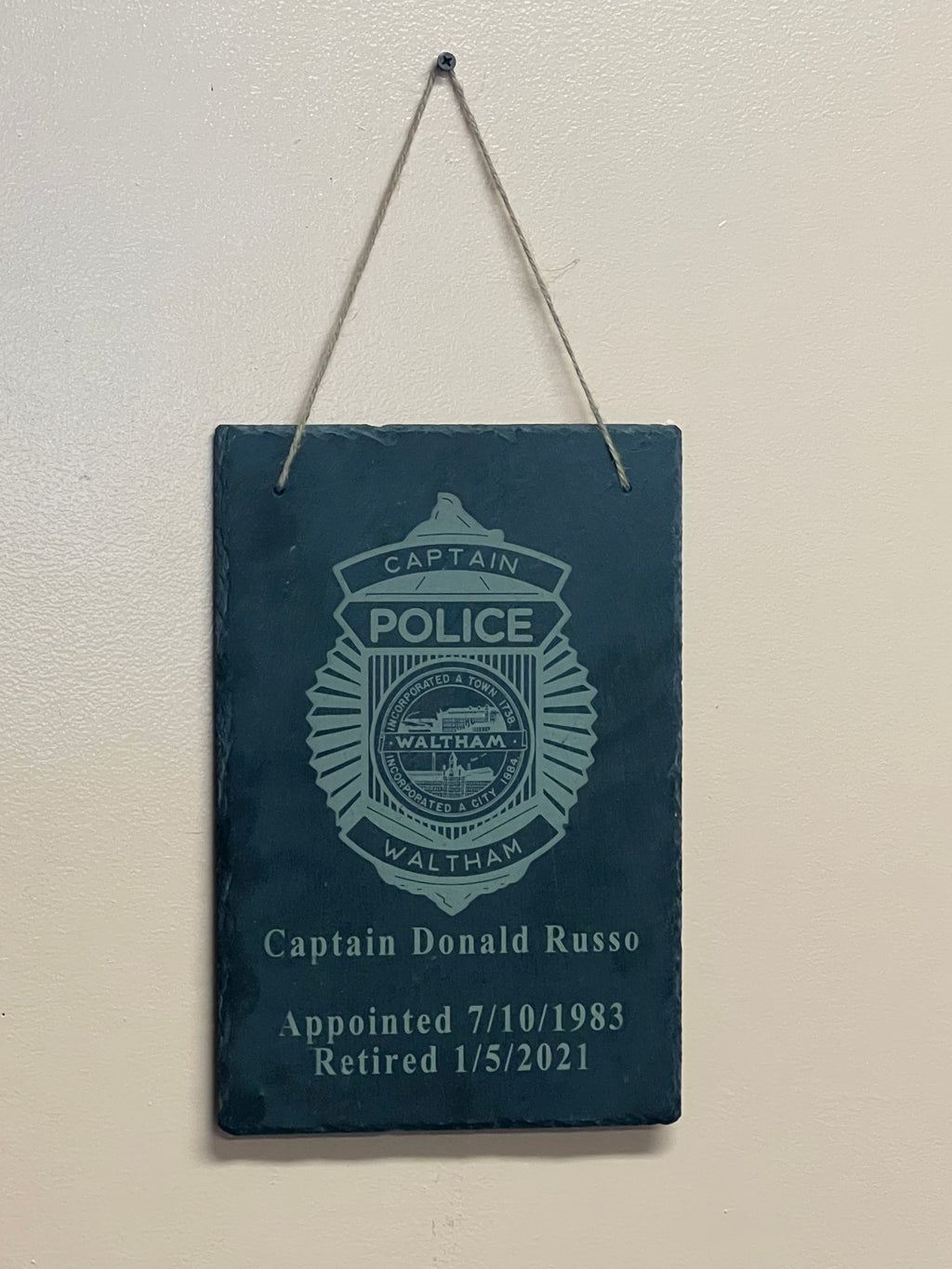 Retirement Slate Sign