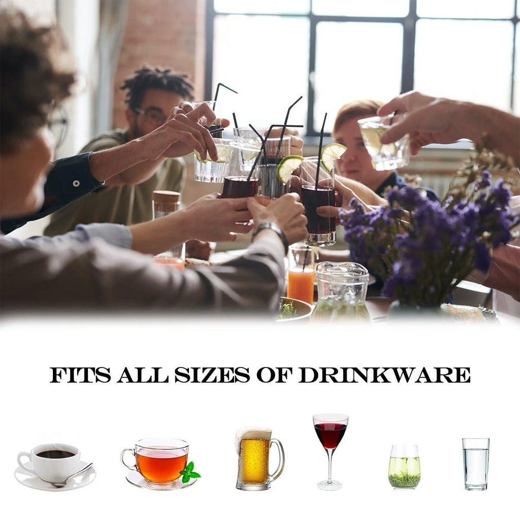 Sip Happens Quote Set of 4 Coasters