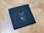 KISS Band Rock and Roll Set of 4 Slate Coasters