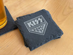 KISS Army Rock and Roll Set of 4 Slate Coasters