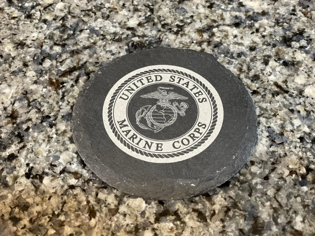 US Marine Corps Set of 4 Coasters