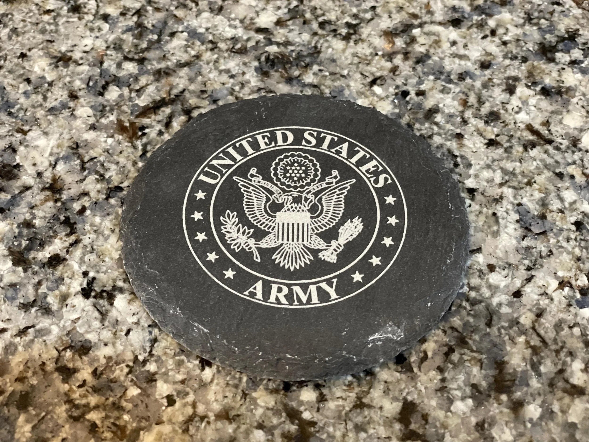 US Army Set of 4 Coasters