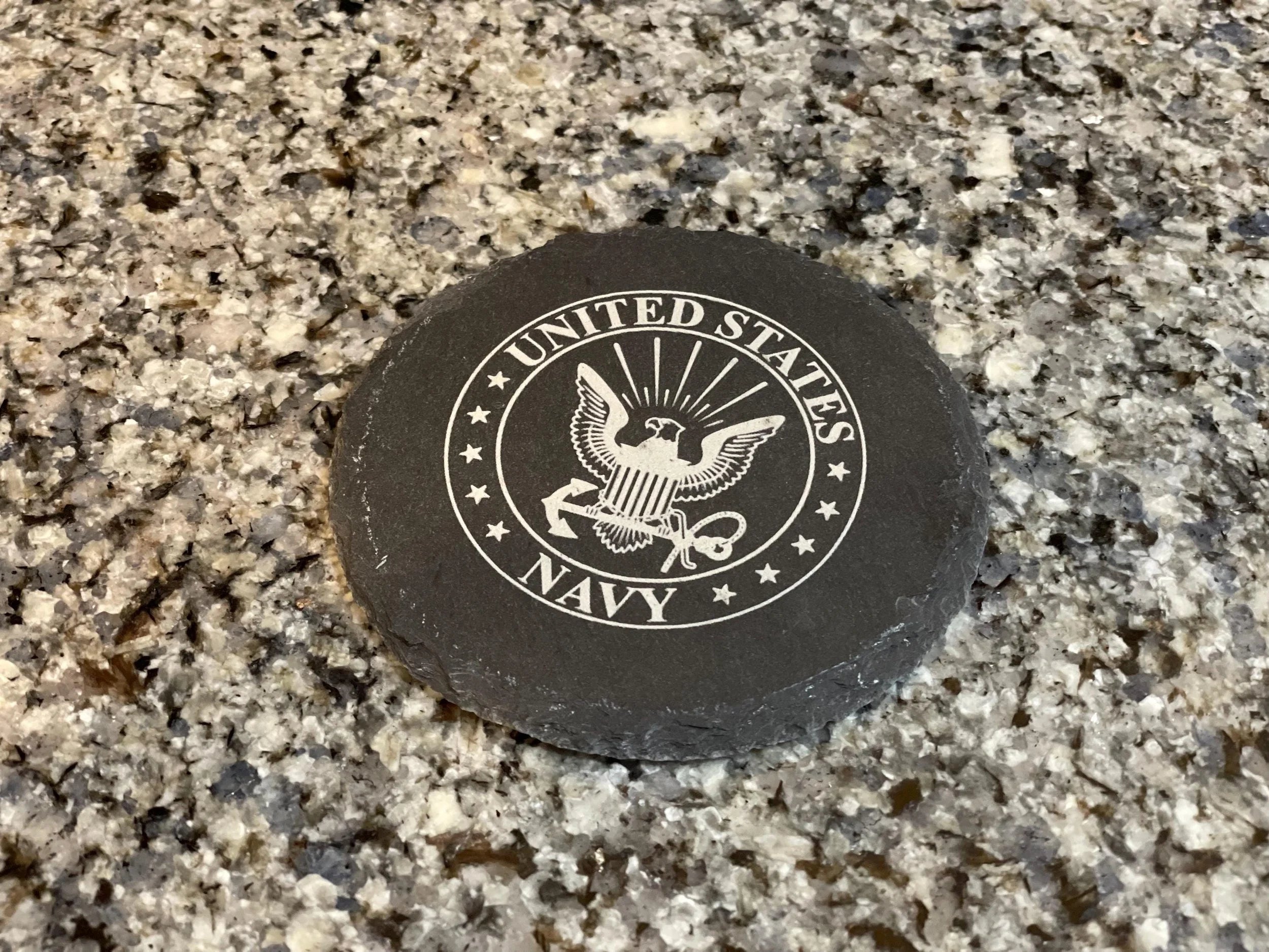 US Navy Set of 4 Coasters