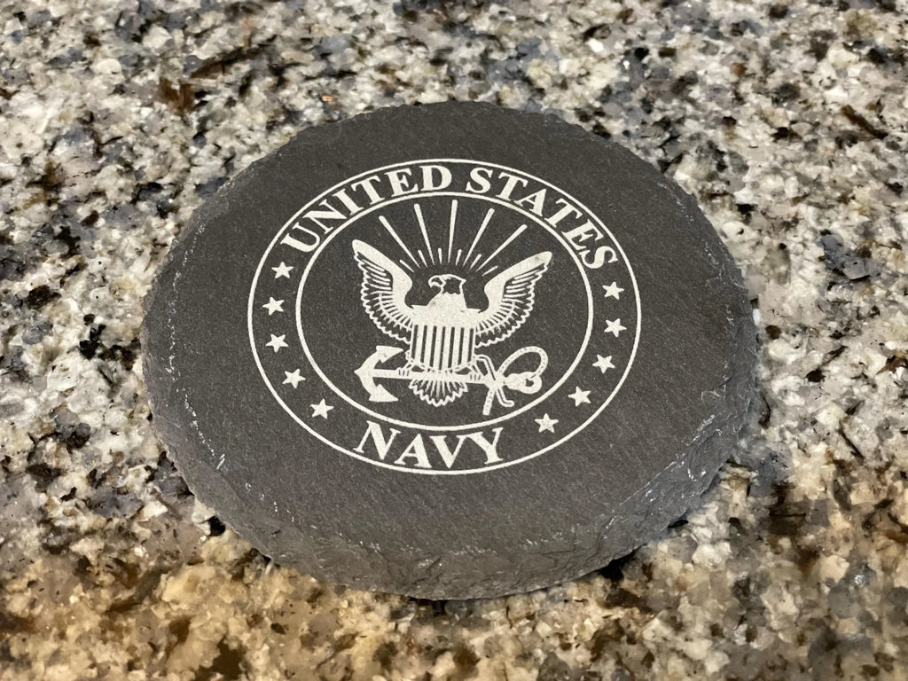 US Navy Set of 4 Coasters