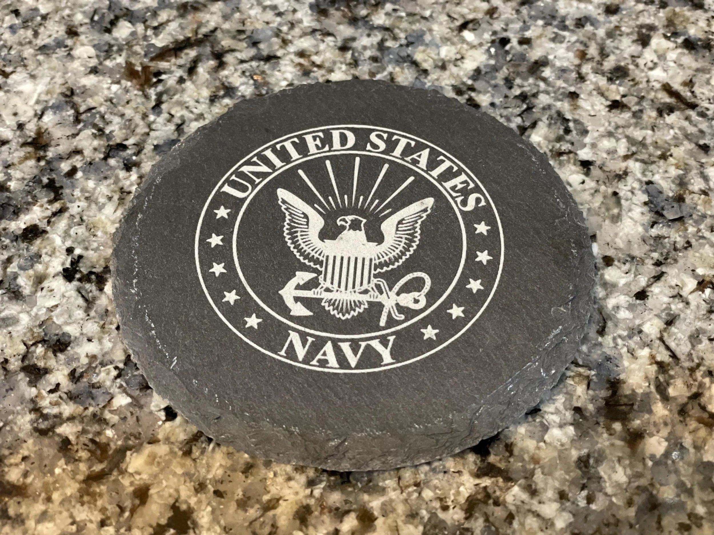 US Navy Set of 4 Coasters
